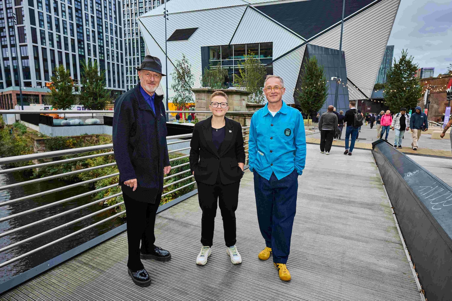 Councillor Craig, Tom Bloxham and Pete Swift